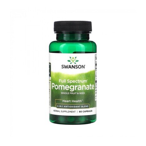 Full Spectrum Pomegranate - Rodie 500 mg 60 Capsule Swanson